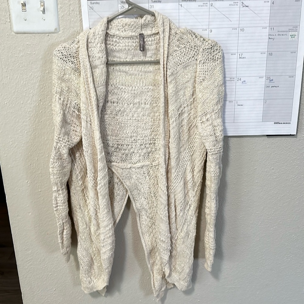 Knit cardigan
